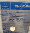  G.E. Step Down Transformer, 3 KVA, 600-120/240v,